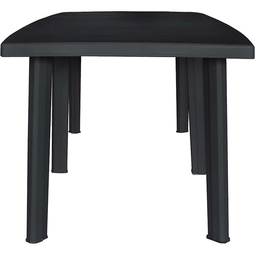  Vrtni stol antracit boje 216 x 90 x 72 cm plastični Slike