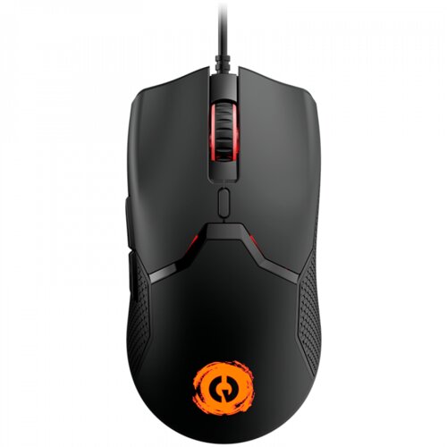 Canyon Carver GM-116, 6keys Gaming wired mouse, A603EP sensor, DPI up to 3600, rubber coating on panel, Huano 1million switch, 1.65M PVC cable, ABS material. size: 130*69*38mm, weight: 105g, Black Cijene