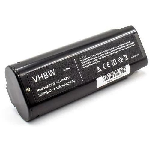 VHBW Baterija za Paslode IM350CT, 6 V, 1.5 Ah