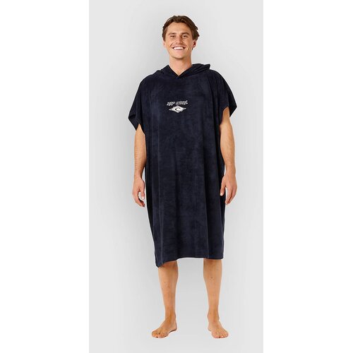 Rip Curl Classic Surf Hooded Surf poncho black / off white Slike