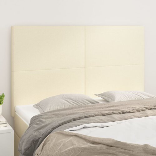  Uzglavlje krem boje 144x5x118/128 cm umjetna koža Cene