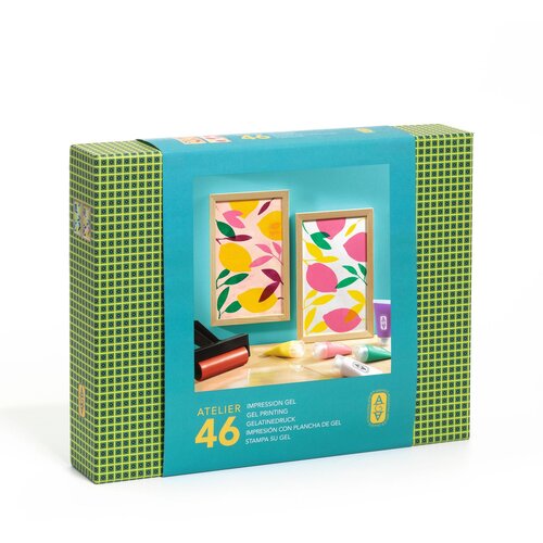 Djeco Atelier 46 &ndash; Gelni tisk za najstnike in odrasle &ndash; citrus Cene