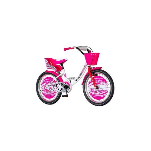 Visitor Bicikl dalmatian 20" roze beli Cene