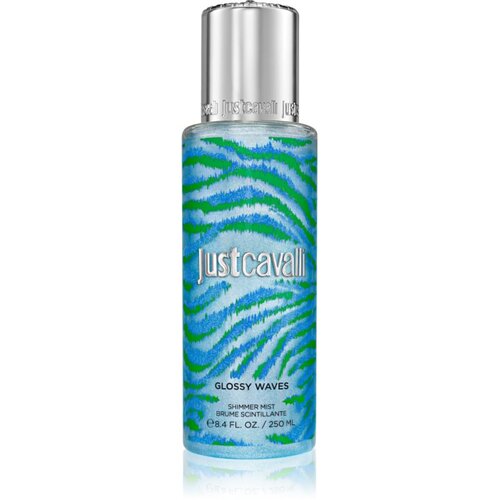 Roberto Cavalli Just Cavalli Glossy Waves posvjetljujuća magla za tijelo za žene 250 ml Slike