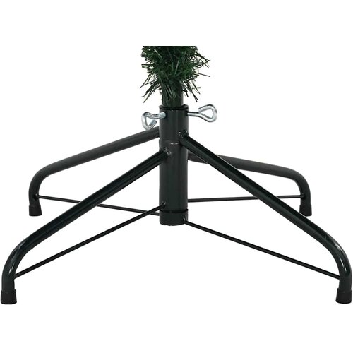  Umjetno božićno drvce s stalakom Zelena 180 cm PVC, PE i čelik Slike