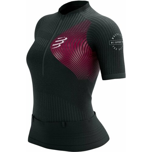 Compressport Trail Postural SS Top W Black/Persian Red XS Slike