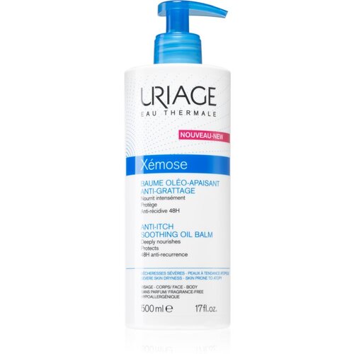 Uriage X&amp;eacute;mose Anti-Itch Soothing Oil Balm hranljiv in za&amp;scaron;čitni balzam za telo za zelo suho kožo 500 ml unisex Slike