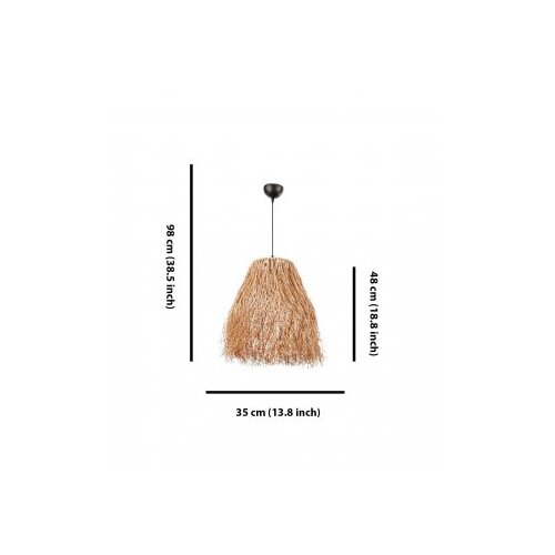 Opviq fringe luster Slike