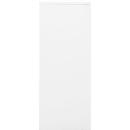  Uredski ormarić bijeli 90 x 40 x 102 cm čelični Slike