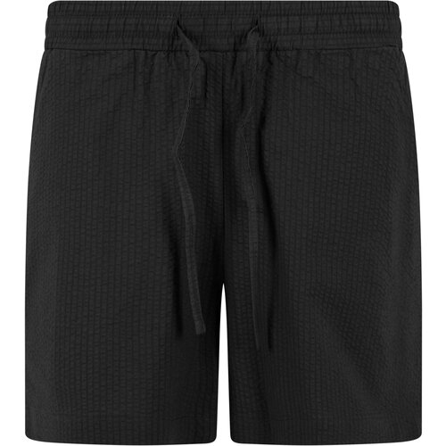 UC Ladies Women's Seersucker Shorts - Black Cene