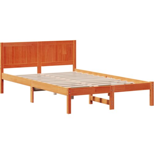  Krevet u wax smeđoj boji Wax smeđa Masivna borovina 140 x 190 cm Slike