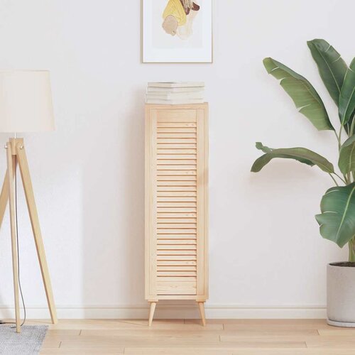 VidaXL Dizajn vrata ormarića s re&amp;scaron;etkama 99x29,5 cm Puno drvo bor Slike