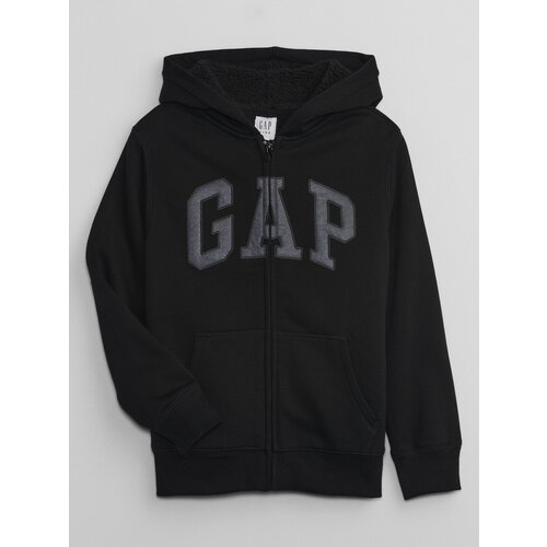 GAP Children's sweatshirt sherpa with logo - Boys Cijene