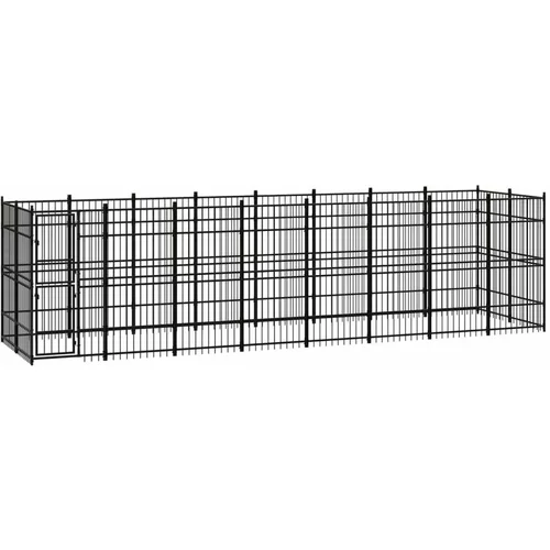  vanjski kavez za pse čelični 14 75 m²
