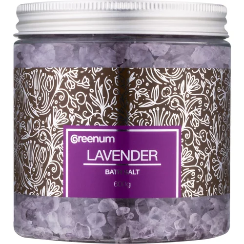 Greenum Lavender sol za kopel 600 g