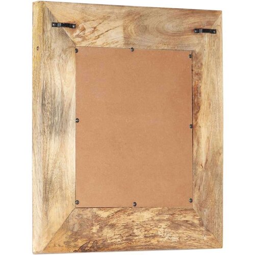 VidaXL Ručno izrezbareno ogledalo 50 x 50 x 11 cm masivno drvo manga Slike