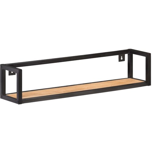 Maison Chic 2 kosi Stenske Police - Viseče police 80 cm trden akacijev les, (21793472) Slike