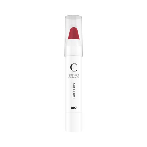 Couleur Caramel twist &amp;amp; lips - 404 rosy red Slike