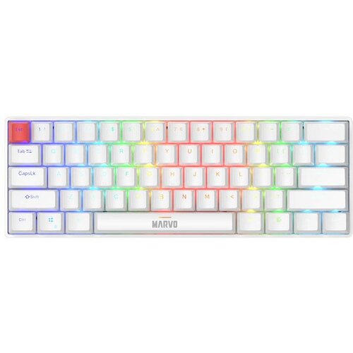 Marvo Tastatura SABER 61 KG933G USB White Cene