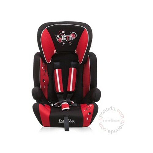 Chipolino auto sedište Baby Max Jett - black/red Slike