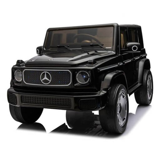  Džip 4x4 na akumulator Mercedes CONCEPT EQG sa mekim gumama i kožnim sedi&amp;scaron;tem - Crni Slike