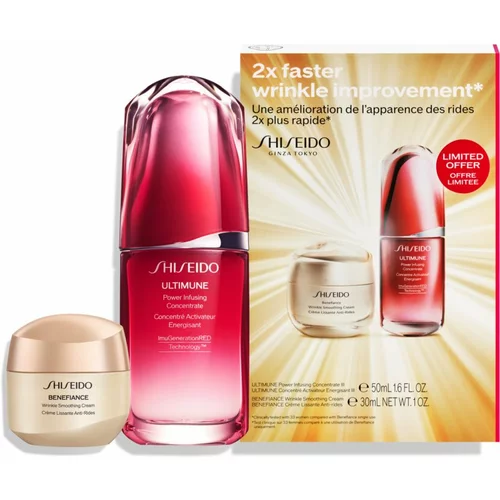 Shiseido Benefiance Wrinkle Smoothing Cream poklon set (protiv bora)