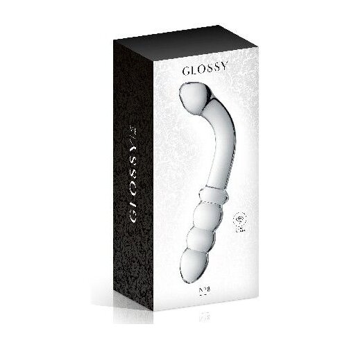  stakleni dildo | glossy 8 clear Cene