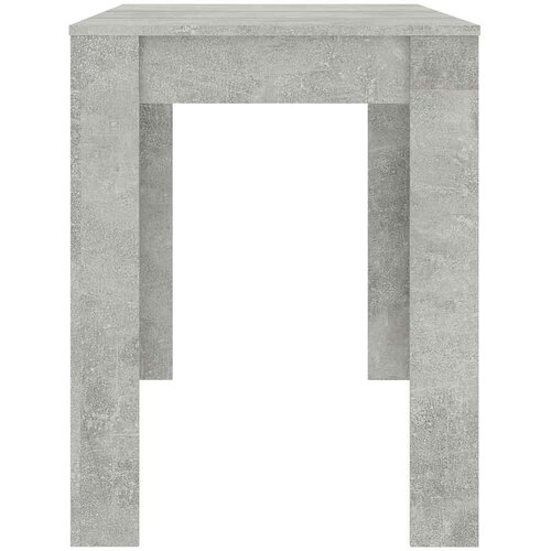  Blagovaonski stol boja betona 120x60x76 cm konstruirano drvo Slike