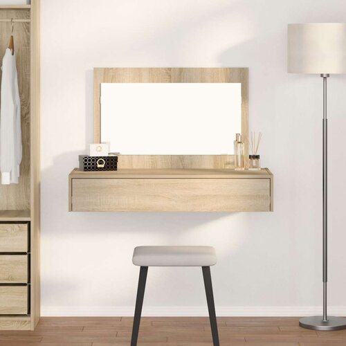 Zidni toaletni stol Sonoma hrast 100x40x70 cm Cijene