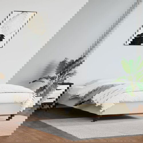 vidaXL Okvir za krevet krem 90x200 cm od umjetne kože Cijene