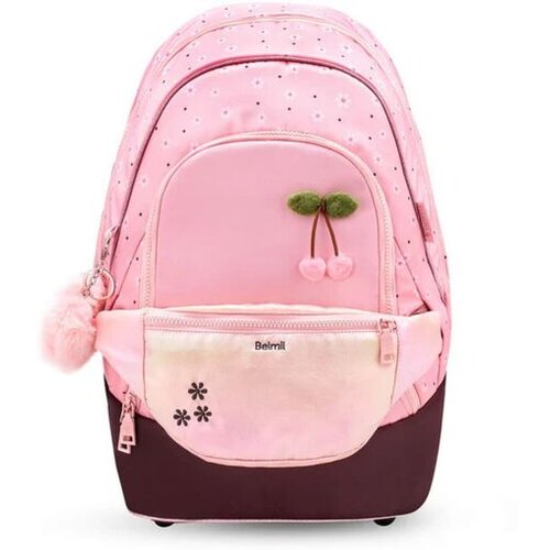 Belmil anatomski ranac premium - cherry blossom Slike