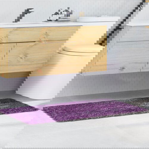 VidaXL Ljubičasta Mikrovlakna 70 x 120 cm Neklizeće Slike