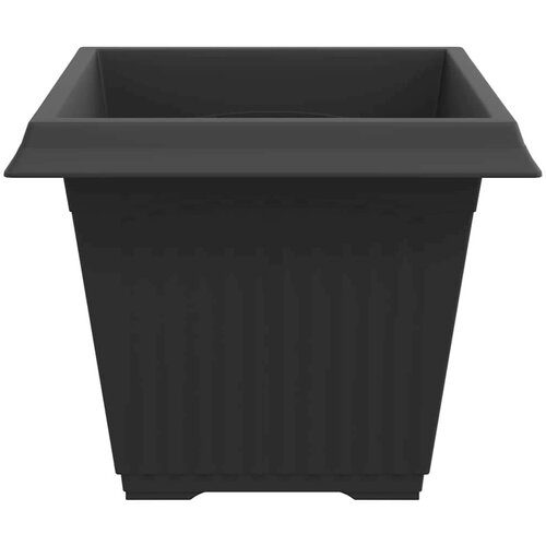  Kvadratna saksija za cvijeće 24 pcs Crna 43 x 43 x 33.5 cm Slike