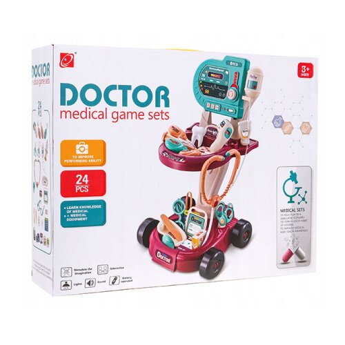 Ittl doktor set kolica 24delova ( 920871 ) Cene