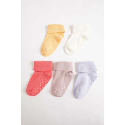 Defacto Baby Girl 5 Piece Long sock Cene