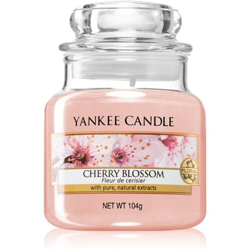 Yankee Candle Cherry Blossom dišeča svečka 623 g unisex Cene