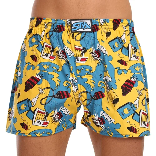 STYX Men's Boxer Shorts art classic rubber explosion