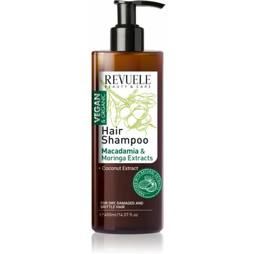 Revuele Vegan & Organic hidratantni šampon za suhu i oštećenu kosu 400 ml