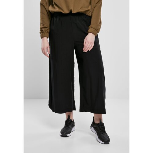 Urban Classics Women&amp;#039;s wide viscose culotte black Slike