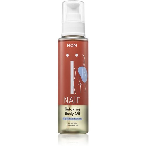 Naif Mom relaksacijsko olje za telo proti strijam 100 ml Cene