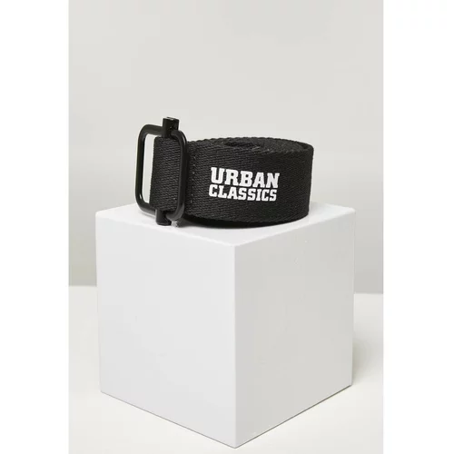 Urban Classics Industrial Canvas Belt 2-Pack Black/olive