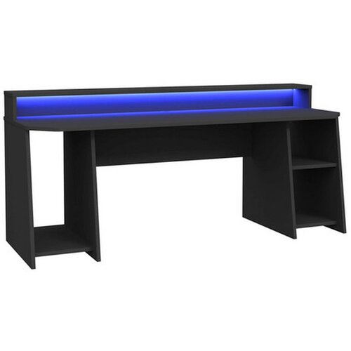 MID.YOU gaming miza kovina, umetna masa, leseni material črna Cene
