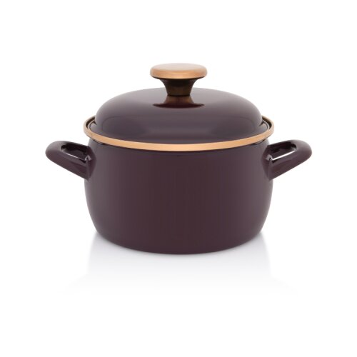 Metalac duboka šerpa Bordo amor 16cm/2,2lit Cene