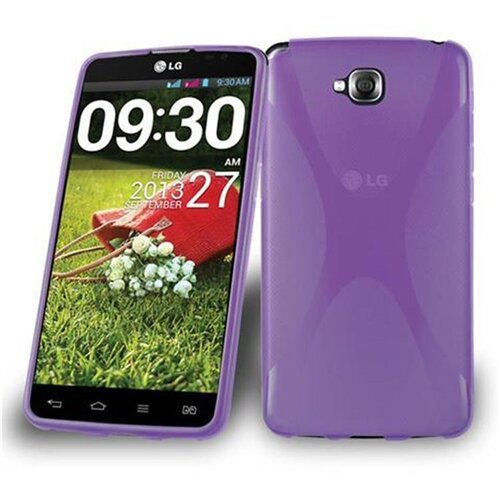 Cadorabo Case, združljiv z LG v pastelni vijolični barvi - za&scaron;čitni pokrov iz fleksibilnega silikona TPU, (20589935) Cene
