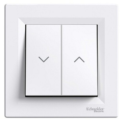 Schneider Electric Asfora Tipka za žaluzije (Bela, Plastika, 10 A) Cene