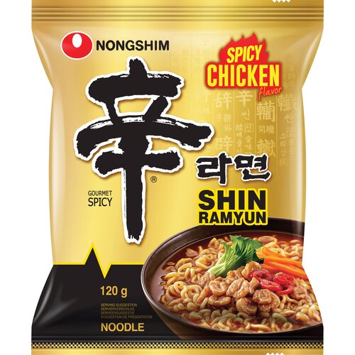 NONGSHIM Instant Noodles - Shin Ramyun Spicy Chicken - 120 g Cene