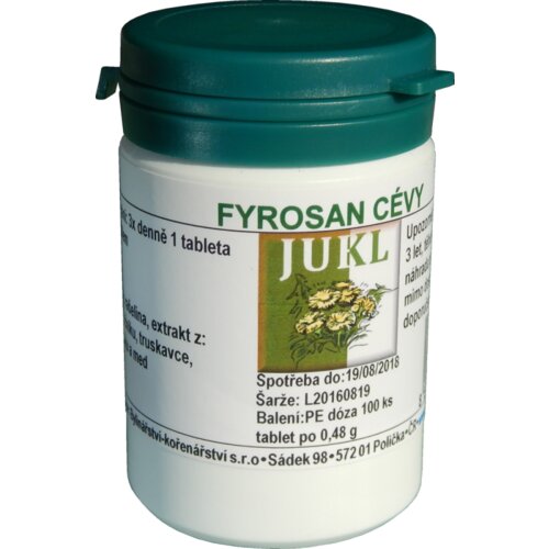 JUKL tablety Fyrosan C&amp;eacute;vy Slike
