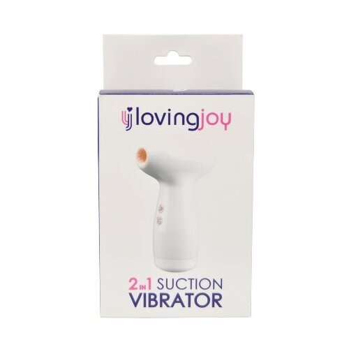 Loving Joy Klitoralni Stimulator 2in1 White Slike