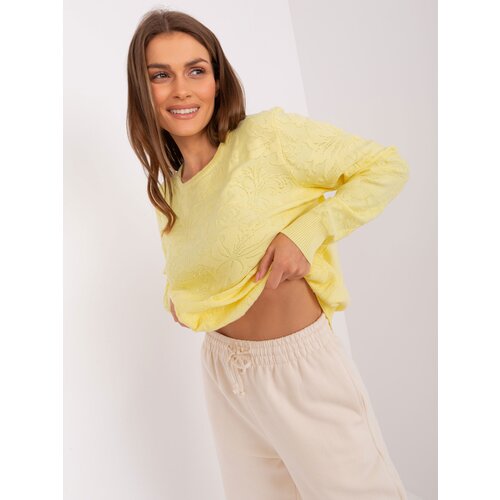 Wool Fashion Italia Sweater-AT-SW-2231A.00P-Light Yellow Cene