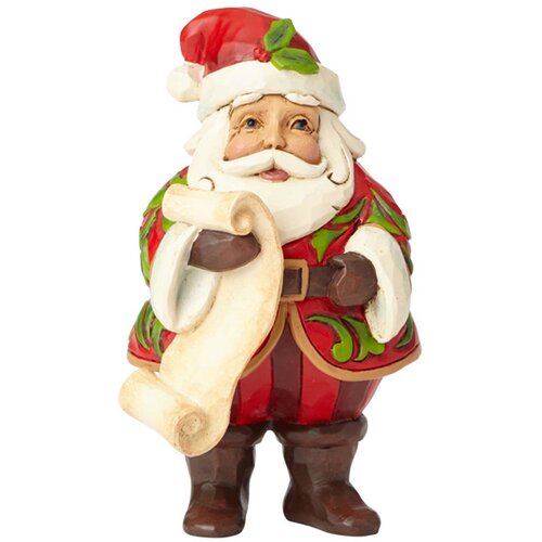 Jim Shore figura Mini Santa With List Cene